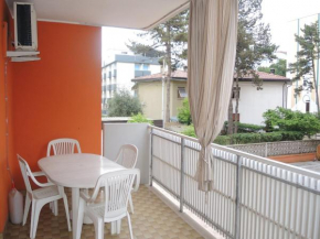 Warm two-room flat with terrace near the beach